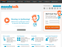 Tablet Screenshot of business.mondotalk.com