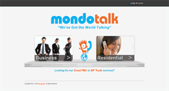 Desktop Screenshot of mondotalk.com